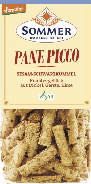 Demeter Pane Picco Sesam, vegan 150 g