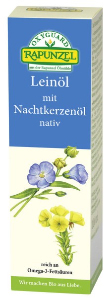 OXYGUARDu00ae Leinöl mit Nachtkerzenöl 100 ml