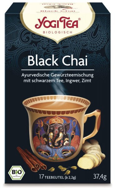 Yogi Teau00ae Black Chai Bio 17 St