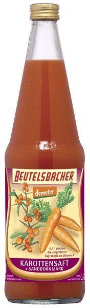 Karotte-Sanddornmark Direktsaft 0,7 l