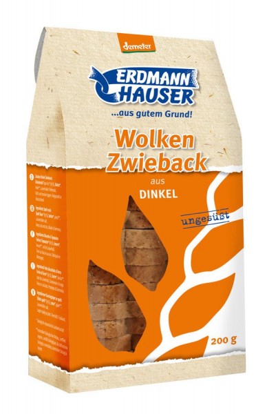 demeter Wolken Zwieback aus Dinkel 200 g