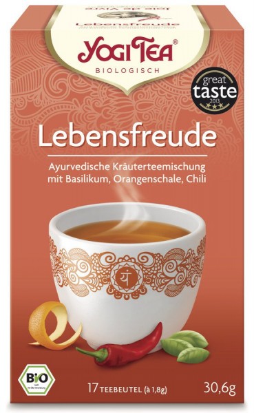 Yogi Teau00ae Lebensfreude Bio 17 St