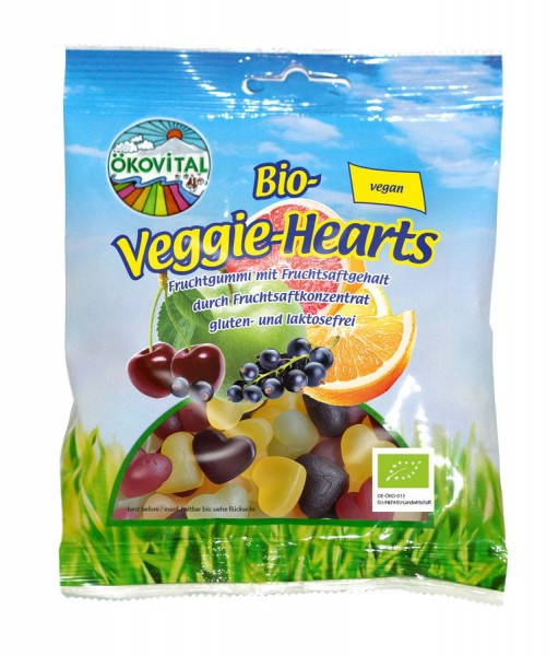 Bio Veggie Hearts 100 g
