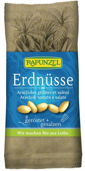 Erdnüsse geröstet, gesalzen 75 g