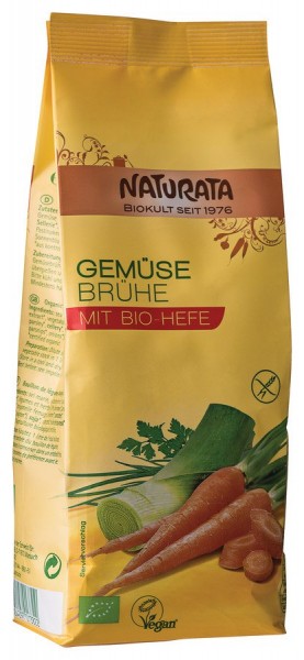 Gemüsebrühe mit Bio-Hefe, Nachfüllbeutel 500 g