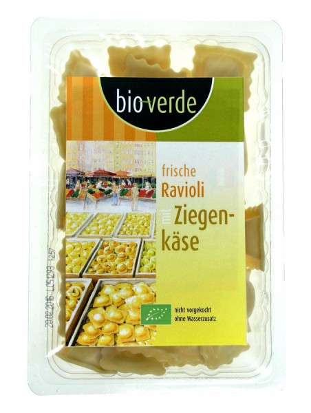 Frische Ravioli mit Ziegenkäse 250 g