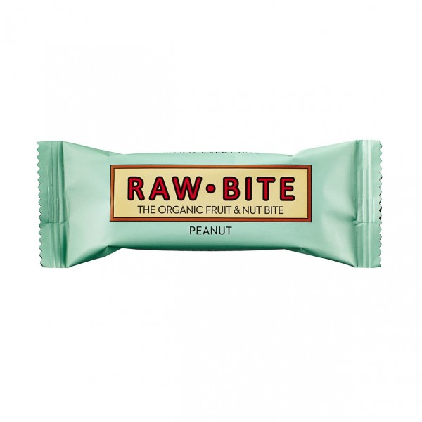 Rawbite Rohkostriegel Erdnuss 50 g