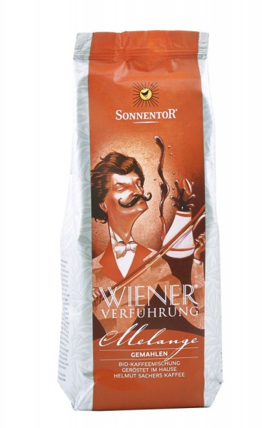 Melange Kaffee gemahlen Wiener Verf&amp;uuml;hrung&amp;reg; bio 500 g