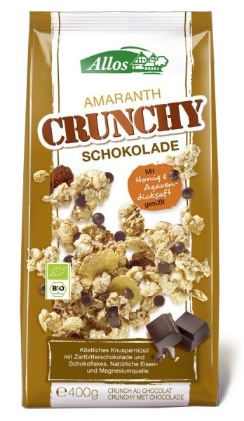 Amaranth Crunchy Schokolade 400 g