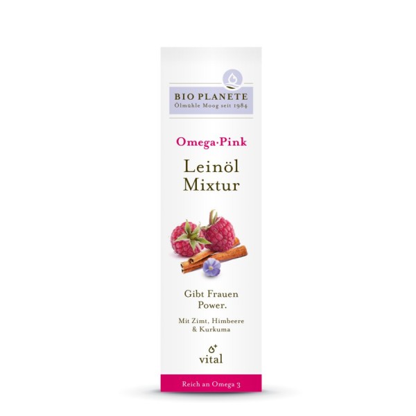 Omega Pink Leinöl-Mixtur 0,1 l