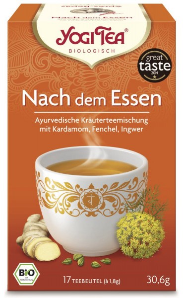 Yogi Teau00ae Nach dem Essen Bio 17 St