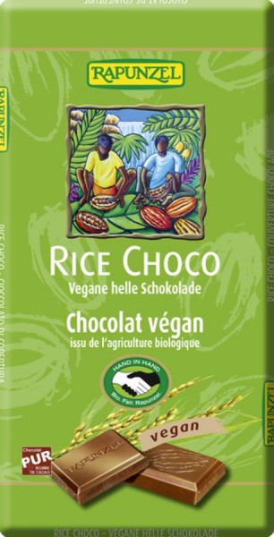 Rice Choco vegane helle Schokolade HIH 100 g