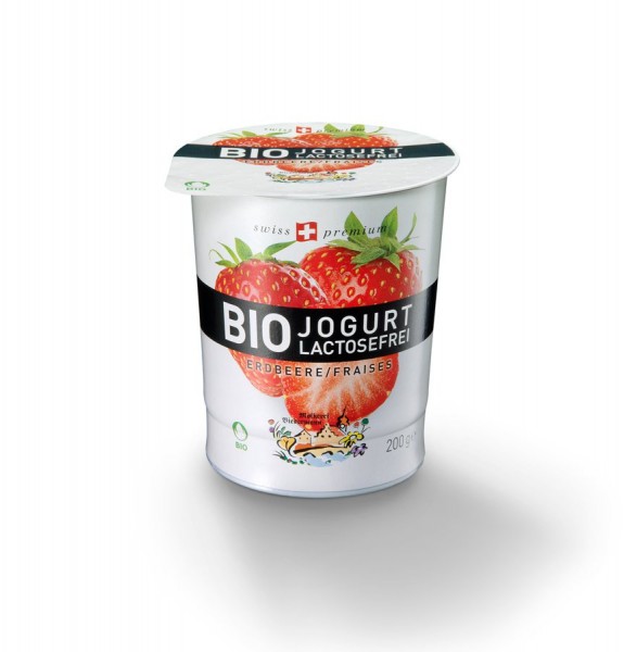 Bio Jogurt lactosefrei Erdbeer 200 g