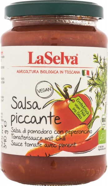 Salsa piccante - Tomatensauce leicht pikant 340 g