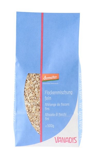 Flocken-Mischung fein mit Dinkel 0,5 kg