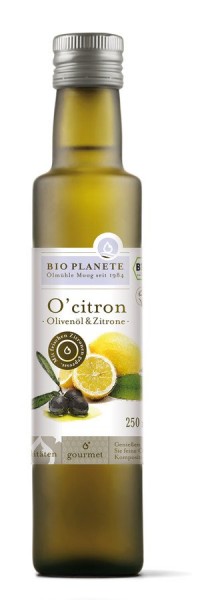 O'citron Olivenöl &amp; Zitrone 0,25 l