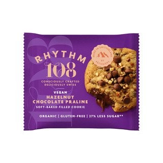 Rhythm 108 Hazelnut Choc. Praline Soft-Baked Filled Cookie 50g