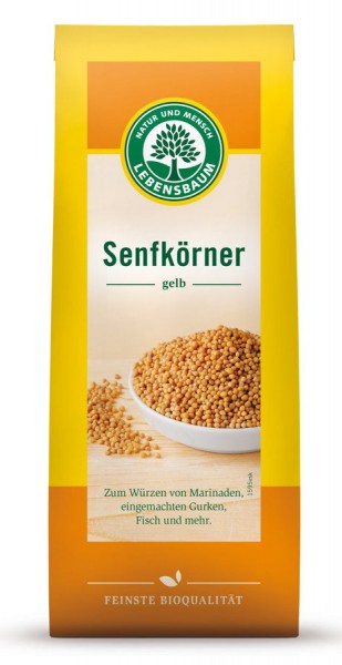 Senfkörner, gelb 80 g