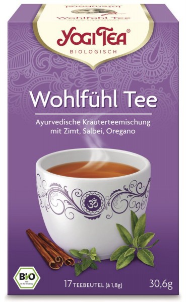 Yogi Teau00ae Wohlfühl Tee Bio 17 St