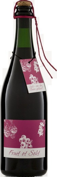 FRUIT ET SEKT Aperitif mit Sekt und Roten Beeren 0,75 l