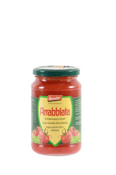 Sauce Tomaten Arrabbiata 0,34 kg