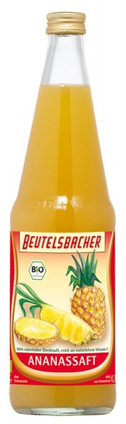 Ananassaft naturtrüber Direktsaft 0,7 l
