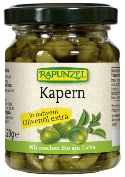 Kapern in Olivenöl 120 g