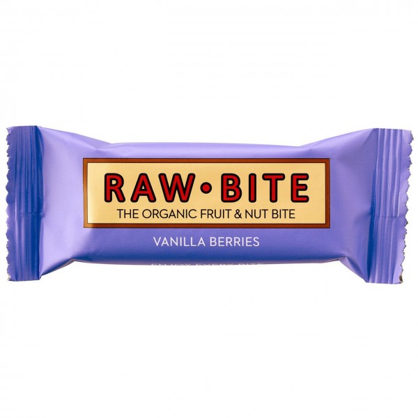 Rawbite Rohkostriegel Beeren-Vanille 50 g