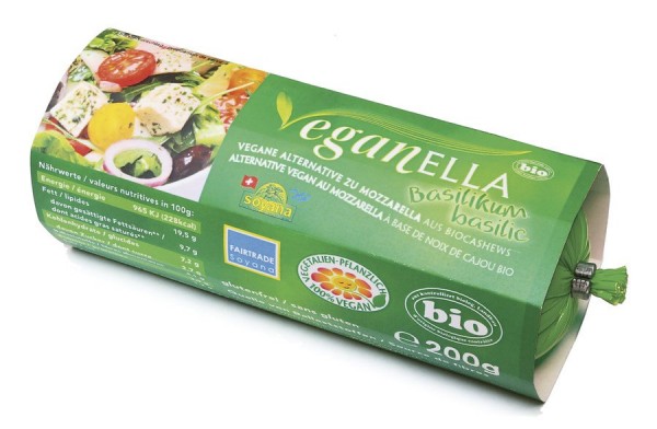 Veganella Basilikum 200 g