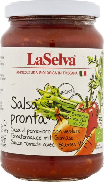 Salsa Pronta - Tomatensauce mit Gemüse 340 g