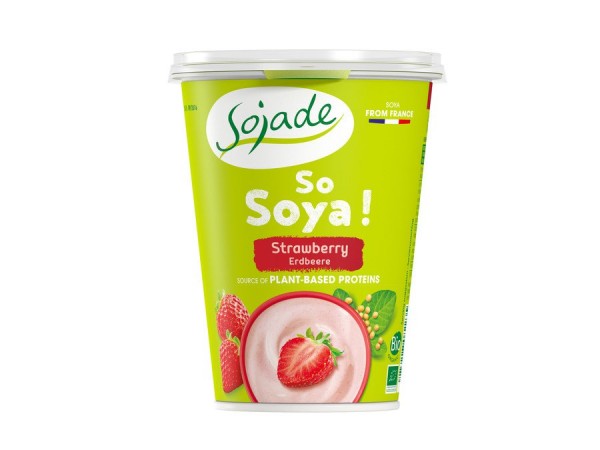 Bio Soja Spezialität Erdbeere 400 g