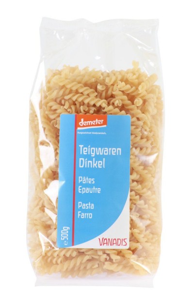 Spiralen Dinkel 0,5 kg