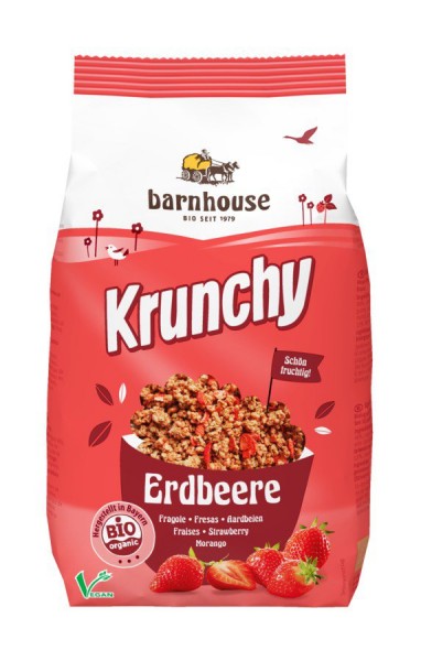Krunchy Erdbeere 375 g
