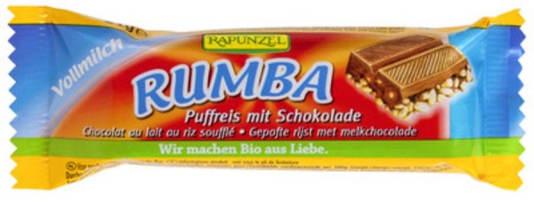 Rumba Puffreisriegel Vollmilch 21 g