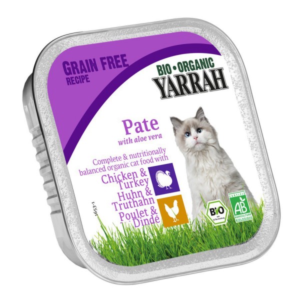 Bio Paté Huhn & Truthahn mit Aloe vera 100 g