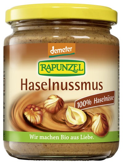 Haselnussmus, demeter 250 g