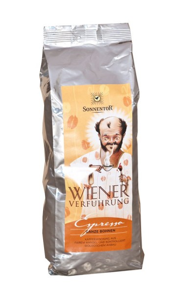 Espresso Kaffee ganze Bohne Wiener Verführungu00ae bio 500 g