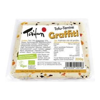 Taifun Tofu Terrine Graffiti 200g