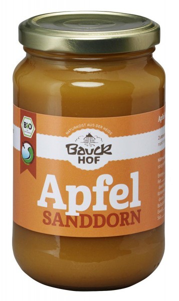 Apfel-Sanddornmus gesüßt Bio 360 g