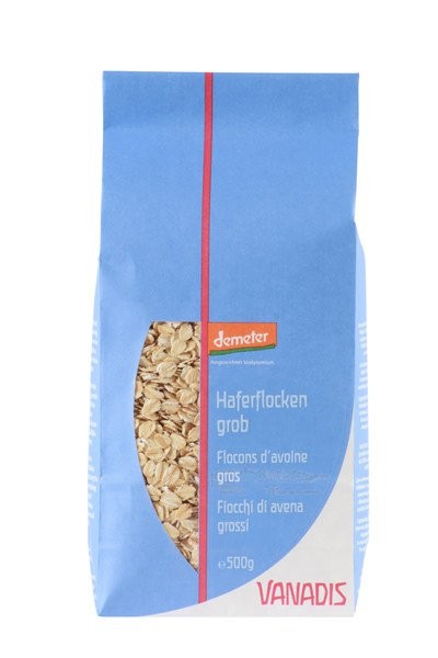 Haferflocken grob 0,5 kg